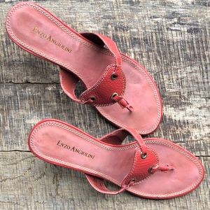 Enzo Angiolini Coral Sandals